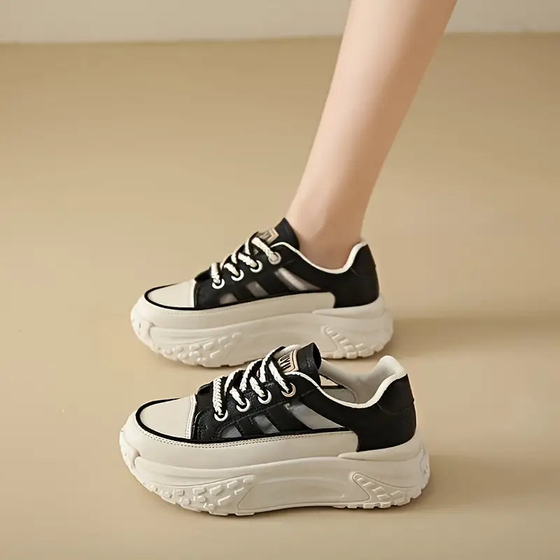 WOMEN'S ORTHOPEDIC TRENDY PLATFORM SNEAKERS