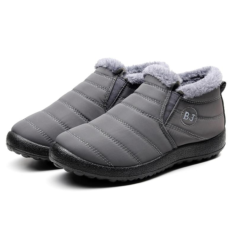 Men's Winter Warm Cotton Soft Bottom Warm Waterproof  Snow Boots