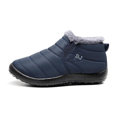 Men's Winter Warm Cotton Soft Bottom Warm Waterproof  Snow Boots