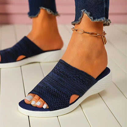 SLIP RESISTANT ORTHOPEDIC WEDGE SANDALS