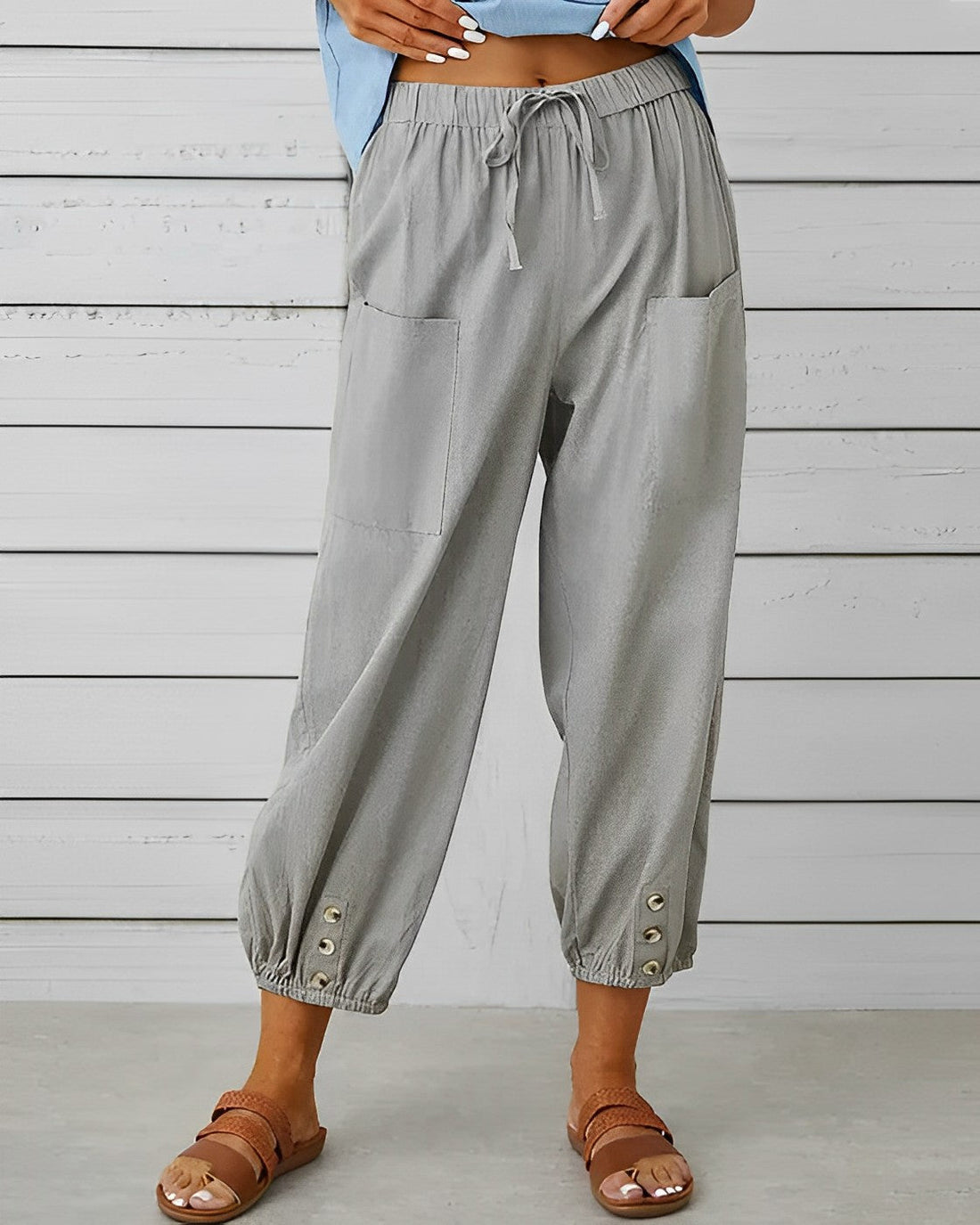 BELLA - WIDE LEGS AND HIGH WAIST TROUSERS