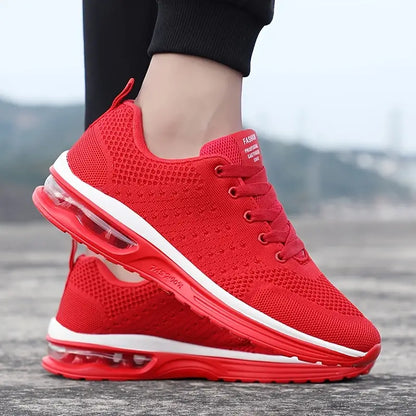 LIGHTWEIGHT WOVEN RUNNING SHOES