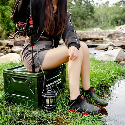 OUTDOOR WATERPROOF ANTI SLIP RAIN BOOTS