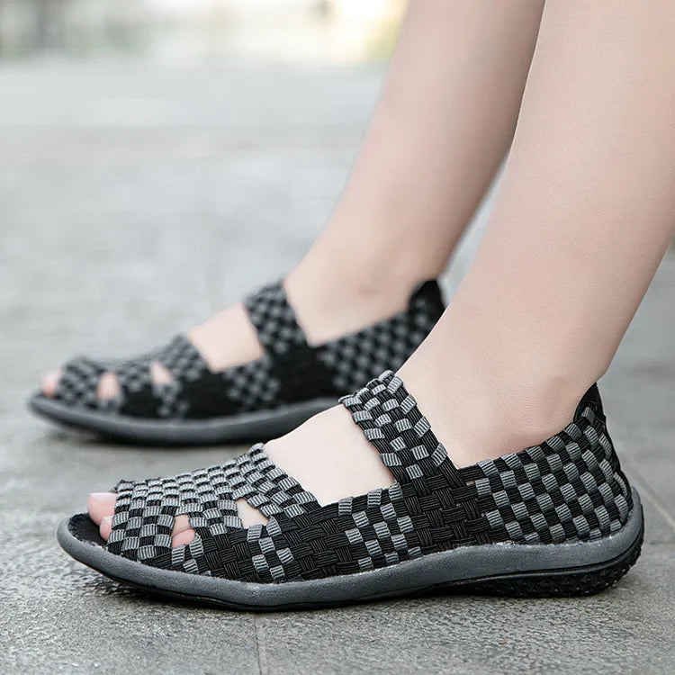 ELASTIC BELT CASUAL WOMEN'S ORTHO SHOES