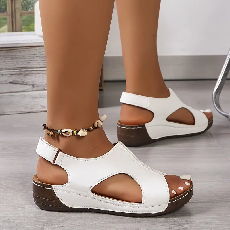 WOMEN'S RETRO WEDGE SANDALS