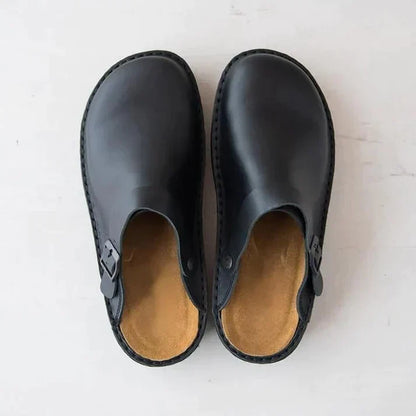 ORTHOPEDIC LEATHER SLIPPERS