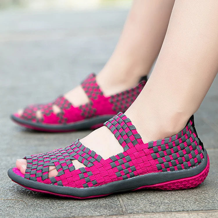 ELASTIC BELT CASUAL WOMEN'S ORTHO SHOES