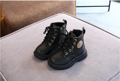 KIDS LEATHER NON-SLIP WARM BOOTS 2023