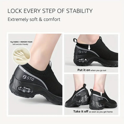 WOMEN'S AIR CUSHION SOCK SNEAKERS