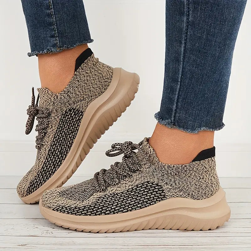 WOMEN'S MESH NON-SLIP ORTHO RUNNING SNEAKERS