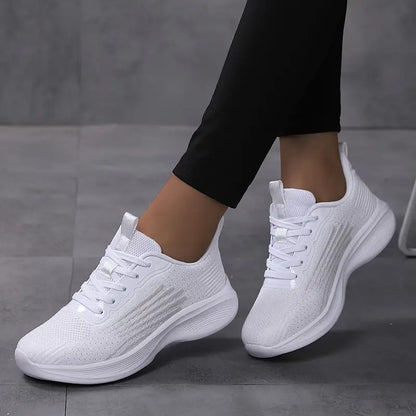 SOLID COLOR TOP SNEAKERS