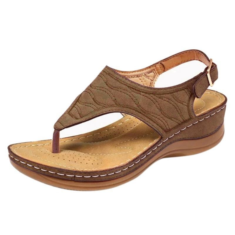 SOFT AND COMFORTABLE SANDALS WITH BACK STRAP