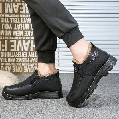 Brave shoes™ Men's Winter Waterproof Non-Slip Snow Ankle Boots
