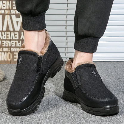 Brave shoes™ Men's Winter Waterproof Non-Slip Snow Ankle Boots