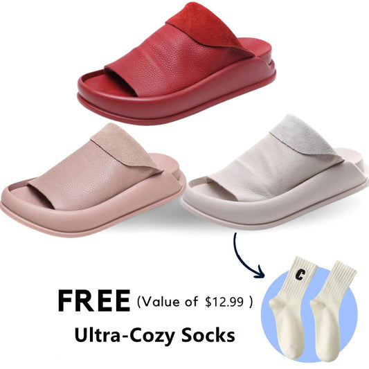 Women's Favorite Ortho leather slippers bundle