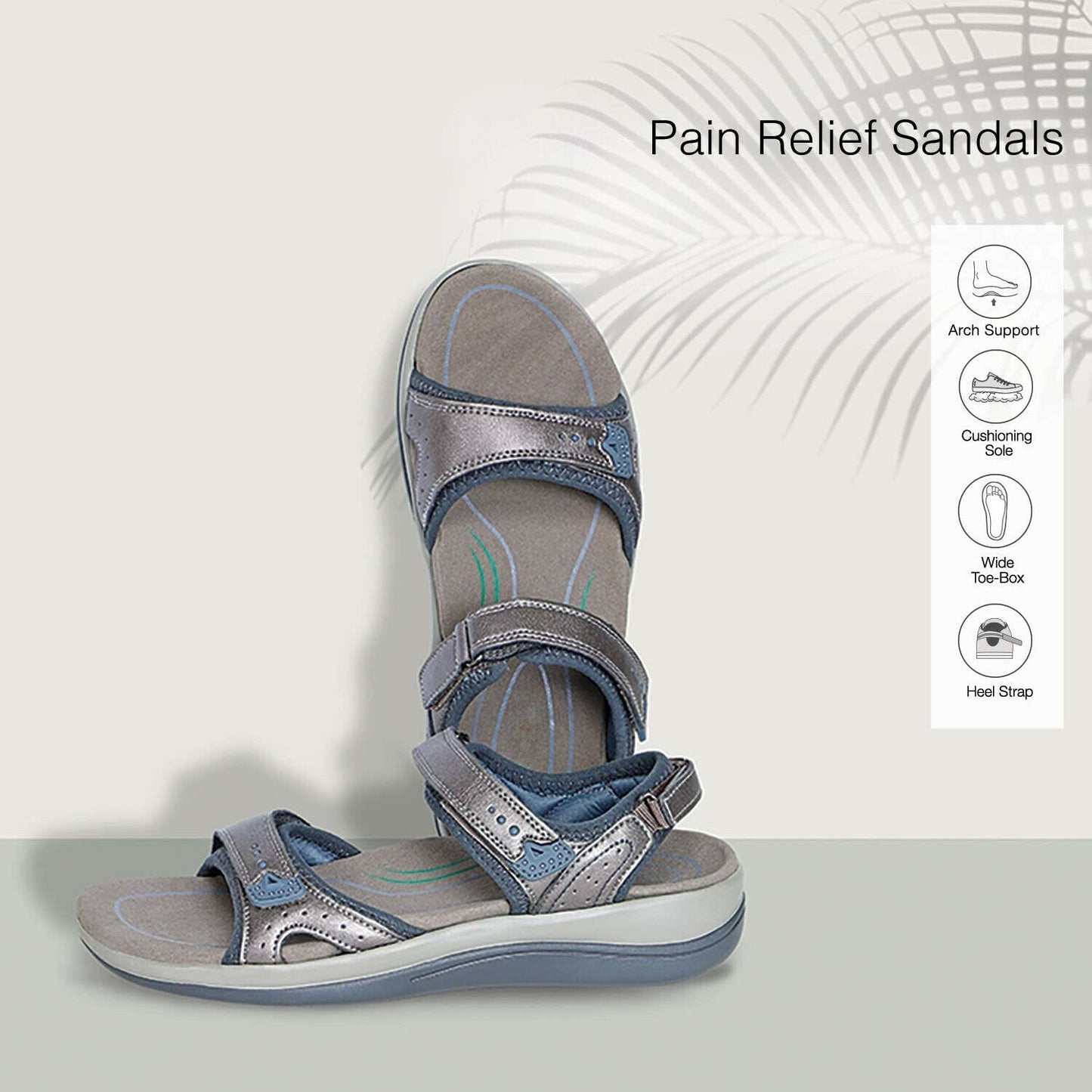 Women's Orthotic Sandals-Foot Pain Relief