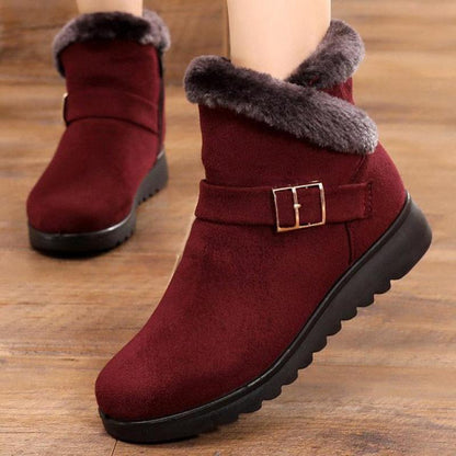 Winter Warm Women Boots Thick Plush Snow Boots