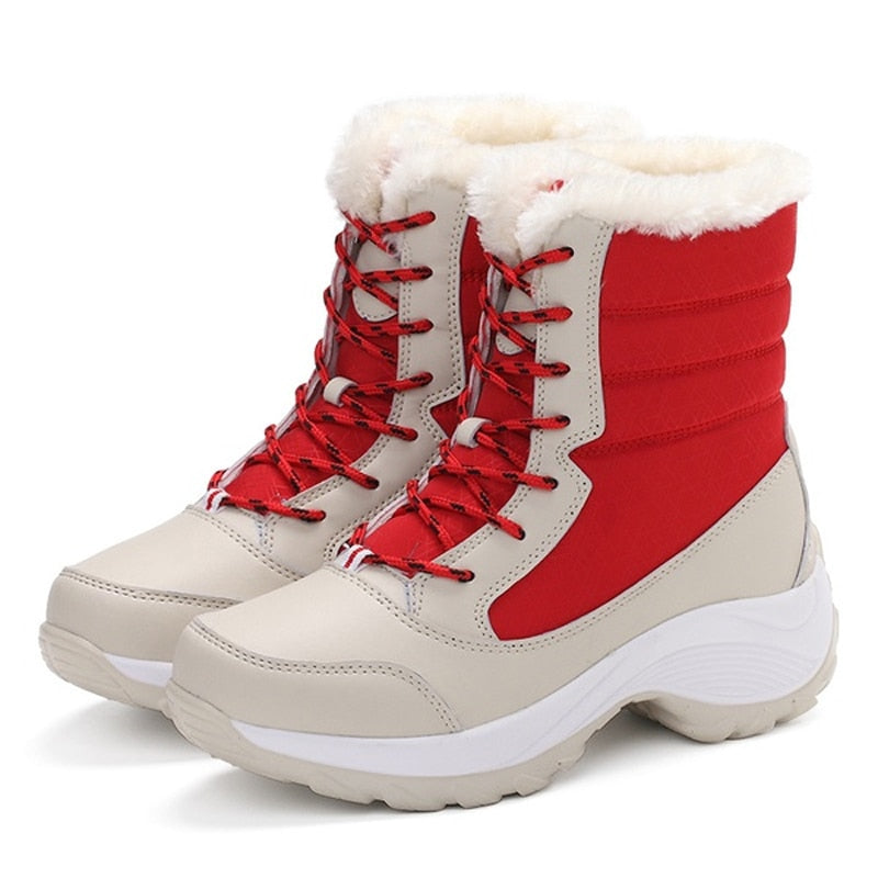 Snow Boots Plush Warm Ankle Boots