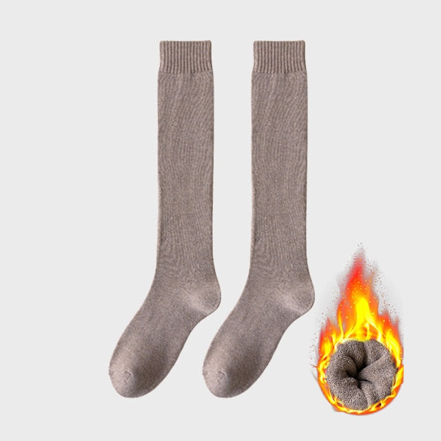 Winter Warm Long Socks Women