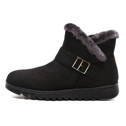 Winter Warm Women Boots Thick Plush Snow Boots