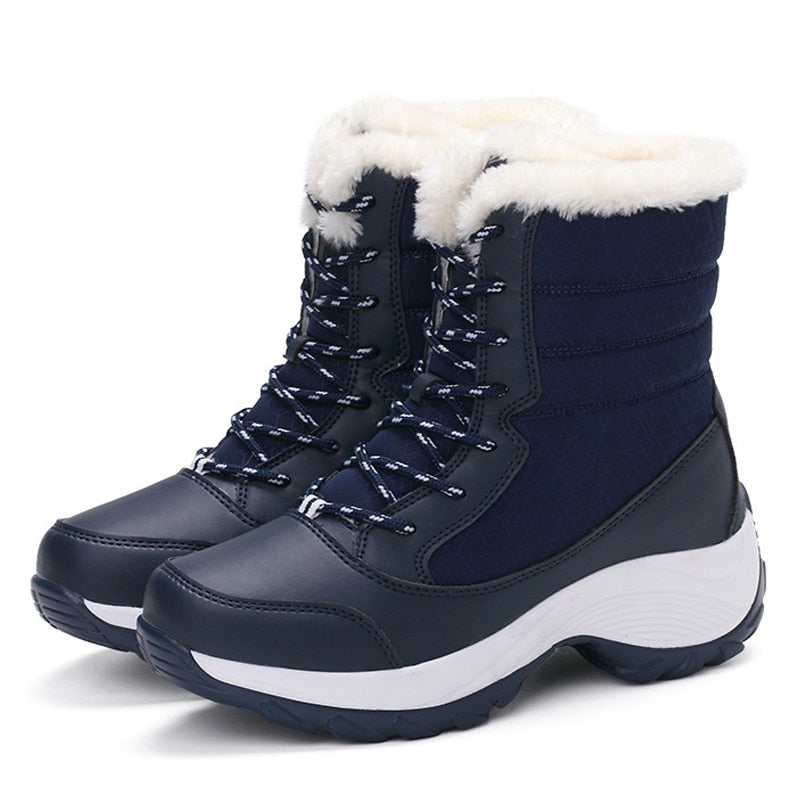 Snow Boots Plush Warm Ankle Boots