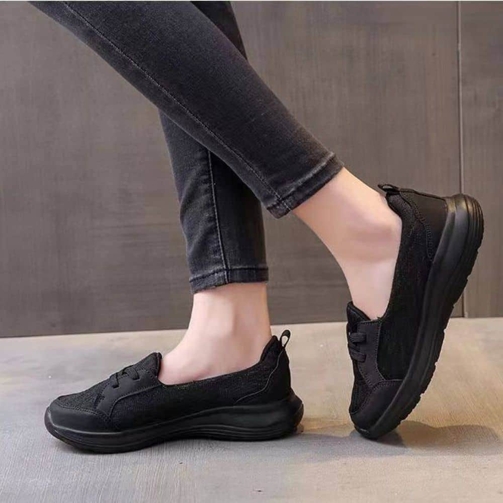 Onecomfy Orthopedic Women Shoes Breathable Slip On Arch Support Non-slip