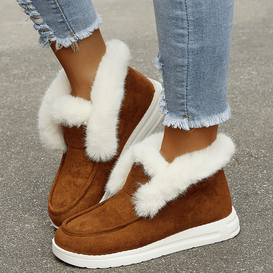 Ultra-Cozy Soothing Slip-On Boots